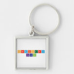 CHEMISTRY
 NASRIN  Metal Keychains