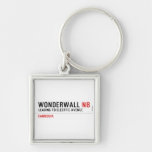 wonderwall  Metal Keychains