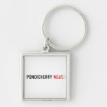 Pondicherry  Metal Keychains