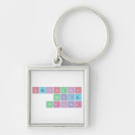 Periodic
 Table
 Writer  Metal Keychains
