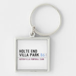HOLTE END VILLA PARK  Metal Keychains