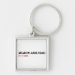 Meadowlands Road  Metal Keychains