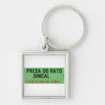 presa do rato     juncal  Metal Keychains
