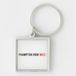 FRAMPTON ROW  Metal Keychains