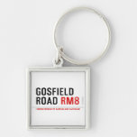 Gosfield Road  Metal Keychains