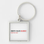 South Vales  Metal Keychains
