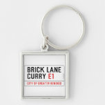 Brick Lane Curry  Metal Keychains