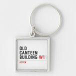 Old  Canteen  building  Metal Keychains