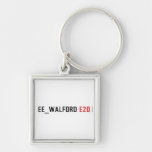 EE_Walford  Metal Keychains