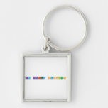 life liberty happiness  Metal Keychains