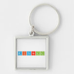 Mitchell   Metal Keychains