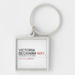 Victoria  Beckamm  Metal Keychains