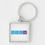 Tatiana  Metal Keychains