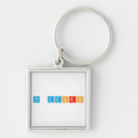 Ti adoro  Metal Keychains