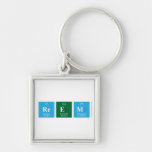 REEM  Metal Keychains
