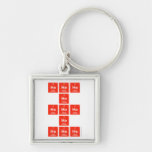 HeHeHe
          He
 HeHeHe
 He
 HeHeHe  Metal Keychains