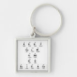 keep 
 calm 
 and 
 do 
 science  Metal Keychains