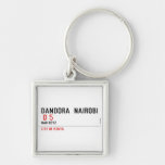 DANDORA  NAIROBI   Metal Keychains
