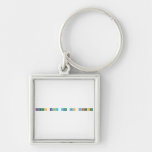 Keep calm and do science   Metal Keychains