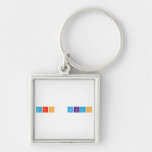 Mrs. Takah  Metal Keychains