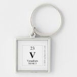 V  Metal Keychains