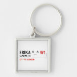 Erika ^_^  Metal Keychains