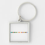 department of chemistry  Metal Keychains