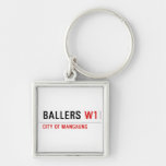 Ballers  Metal Keychains