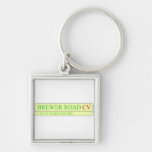 brewer road  Metal Keychains