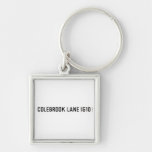 COLEBROOK LANE  Metal Keychains