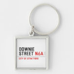 Downie Street  Metal Keychains