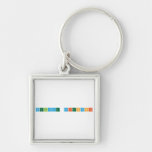 Welcome Scientists  Metal Keychains