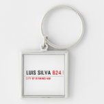 Luis Silva  Metal Keychains