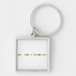 Mrs. ALLEN's Biology class  Metal Keychains
