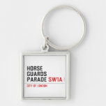 horse guards parade  Metal Keychains