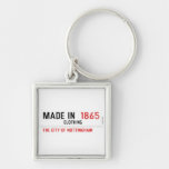 Made In   Metal Keychains