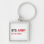 bts  Metal Keychains