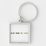 being smart is cool  Metal Keychains