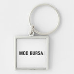 MOD BURSA  Metal Keychains