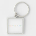 Which ocean is the largest?  Metal Keychains