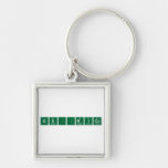 Química   Metal Keychains
