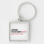 London Tradesmen  Metal Keychains