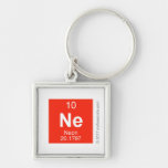 Ne  Metal Keychains