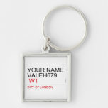 Your Name Valeh679    Metal Keychains