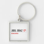 JOEL DÍAZ  Metal Keychains