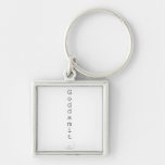 G o d d a m i t   Metal Keychains