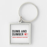DUMB AND DUMBER  Metal Keychains