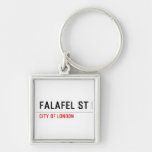 Falafel ST  Metal Keychains