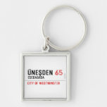 Üneşden  Metal Keychains