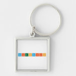 Scientific  Metal Keychains